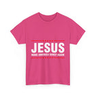 Jesus MAKE AMERICA GODLY AGAIN Cotton TShirt