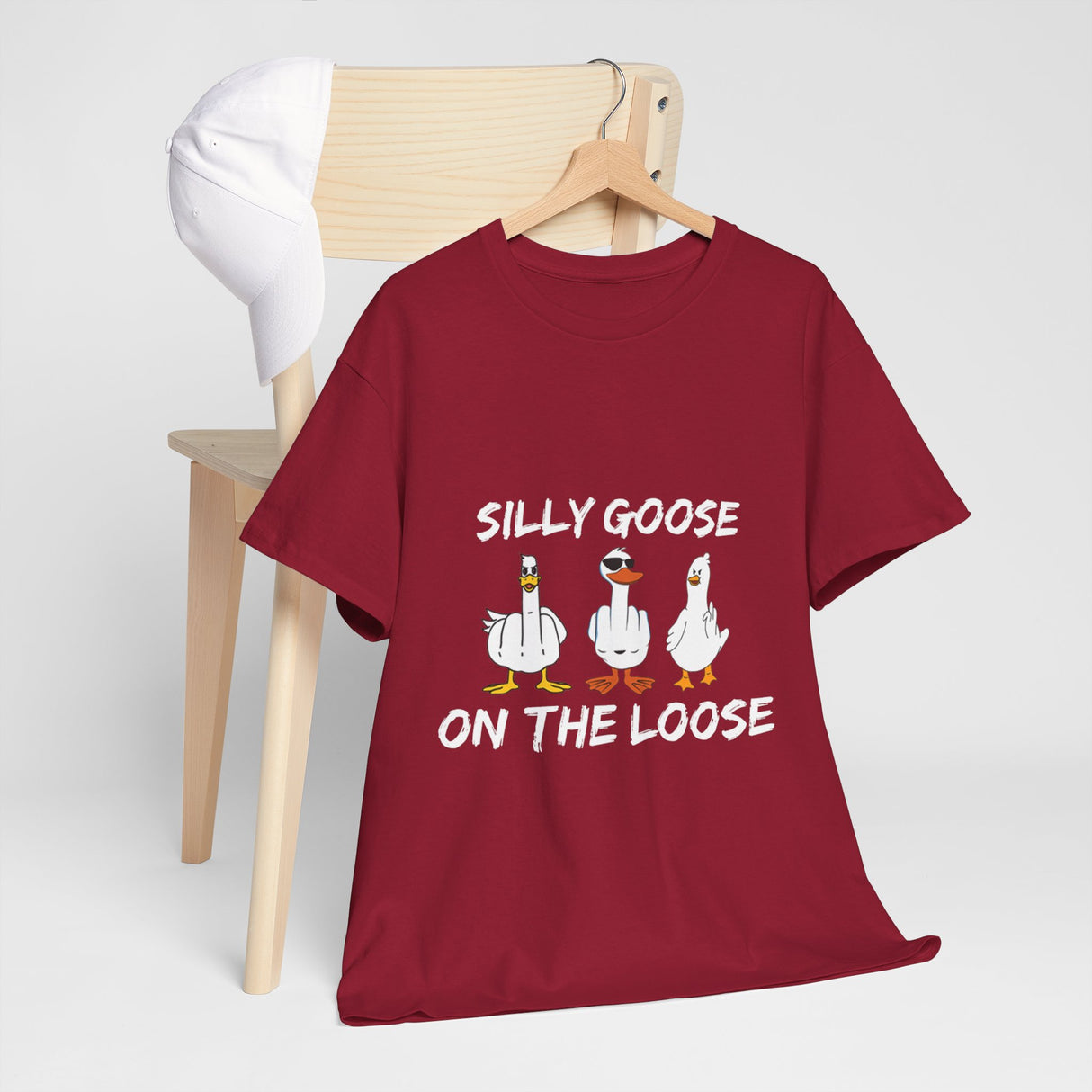 Silly Goose On The Loose Cotton TShirt