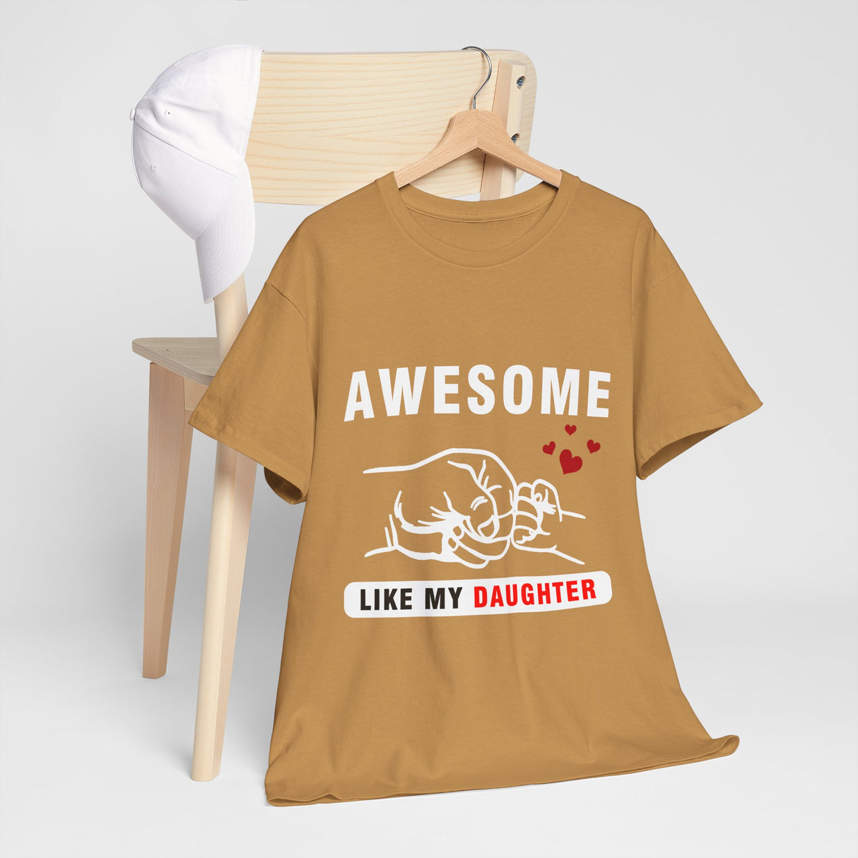 Awesome Like My Daughter Cotton TShirt