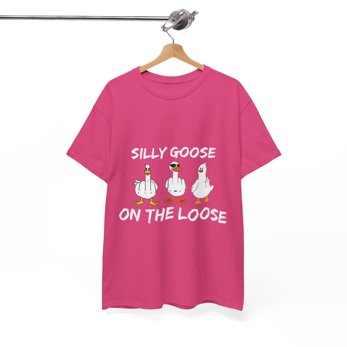 Silly Goose On The Loose Cotton TShirt