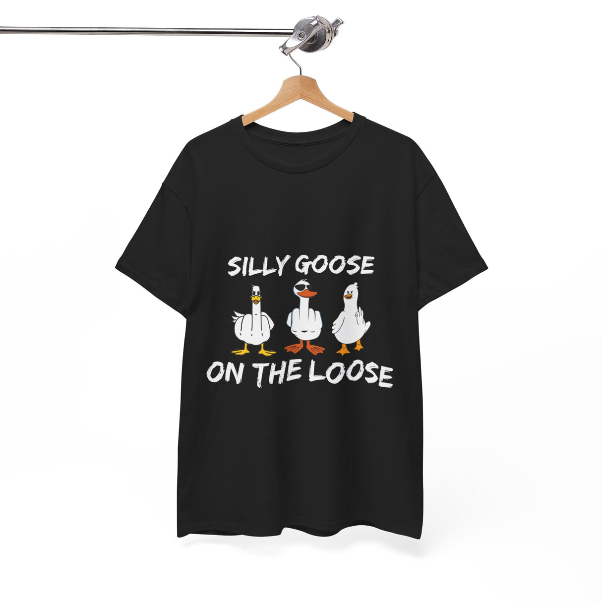 Silly Goose On The Loose Cotton TShirt