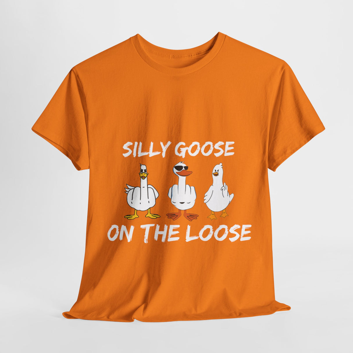 Silly Goose On The Loose Cotton TShirt