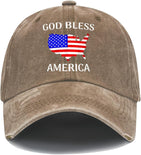 Unburdened by What Has Been Cap, God Bless America Hat, God Bless America Cap, Unburdened by What Has Been Hat