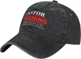 Pastor Warning Hat Pastor Appreciation Gifts Funny Pastor Hat Anything You Say Or Do Could Be Used in A Sermon Hat