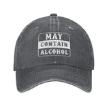 May Contain Alcohol Hat for Men Dad Hats Cute Hat