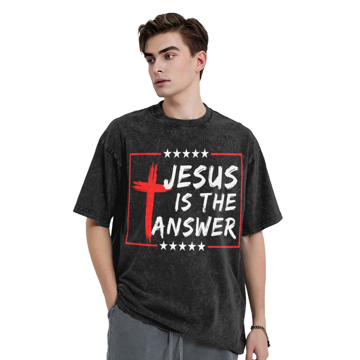 Jesus Is The Answe T-Shirt