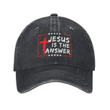 Jesus Is The Answer Hat