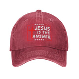 Jesus Is The Answer Hat