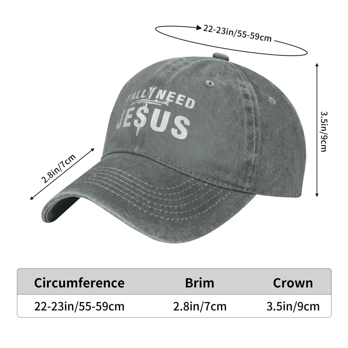 Y'all Need Jesus Hat