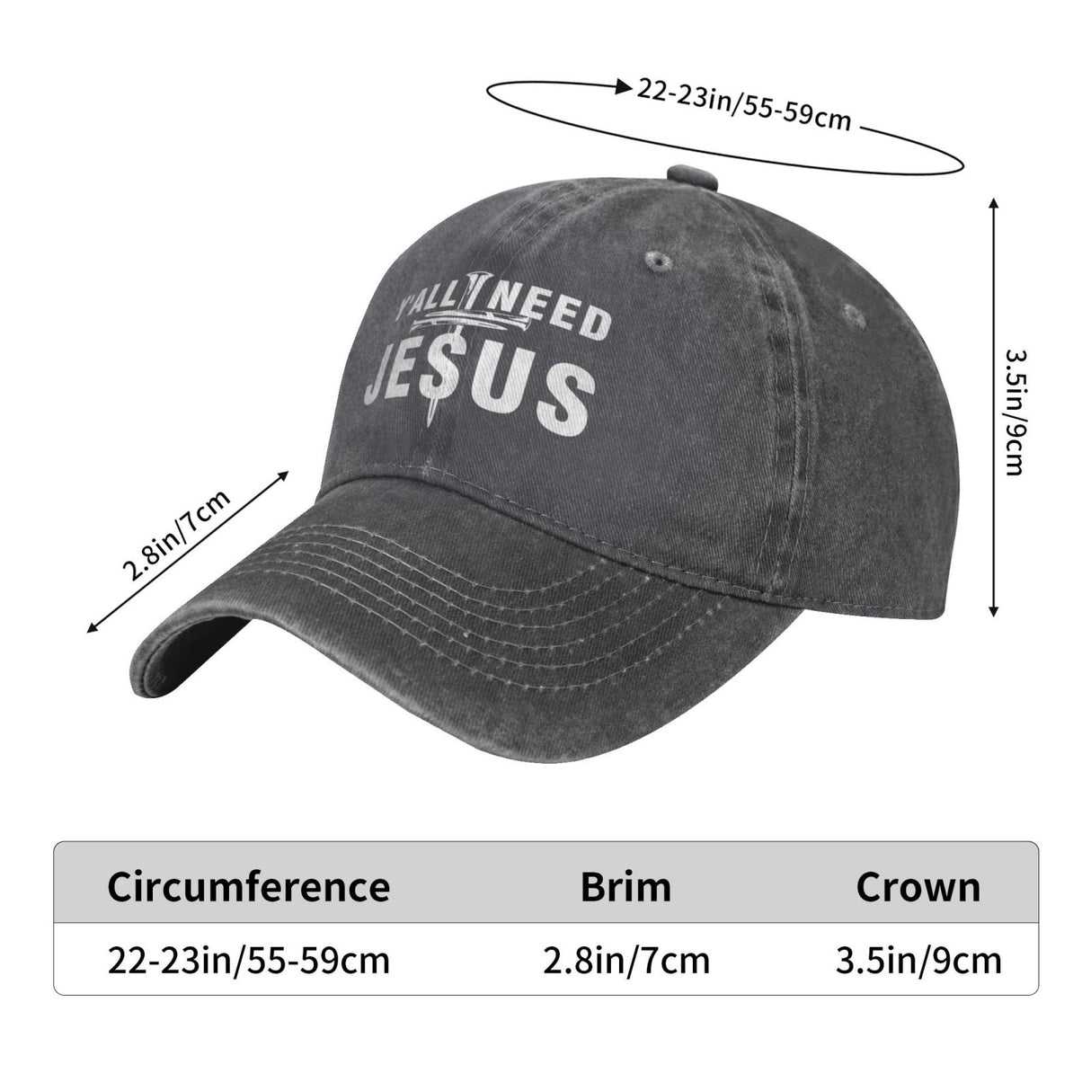 Y'all Need Jesus Hat