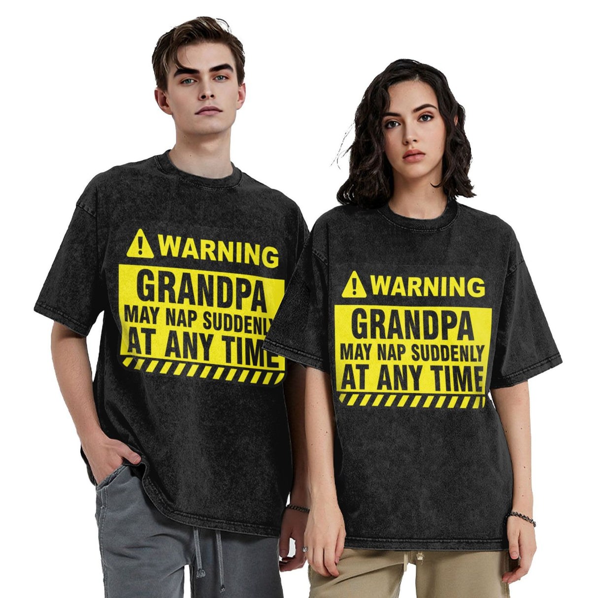 Grandpa Warning May Nap Suddenly At Any Time T-Shirt