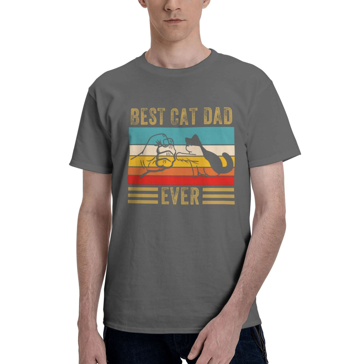 best cat dad ever T-Shirt