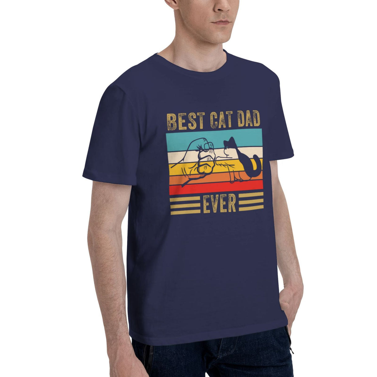 best cat dad ever T-Shirt