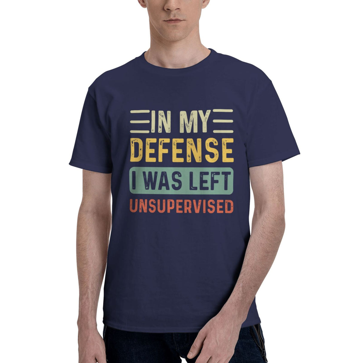 In my defense i was left unsupervised T-Shirt