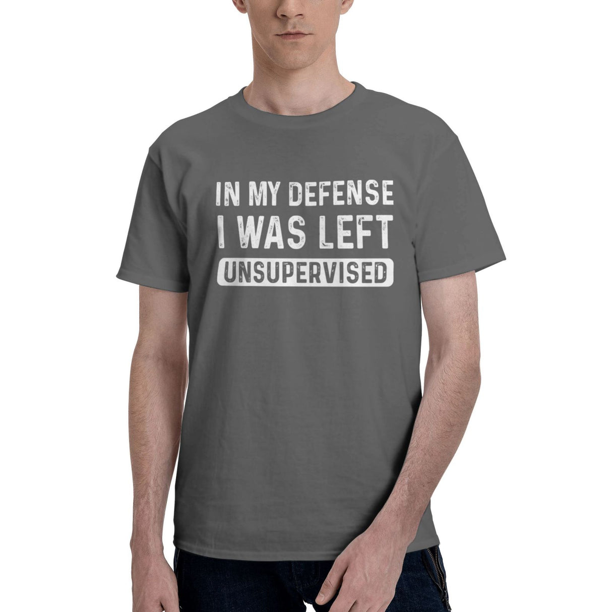 In my defense i was left unsupervised T-Shirt