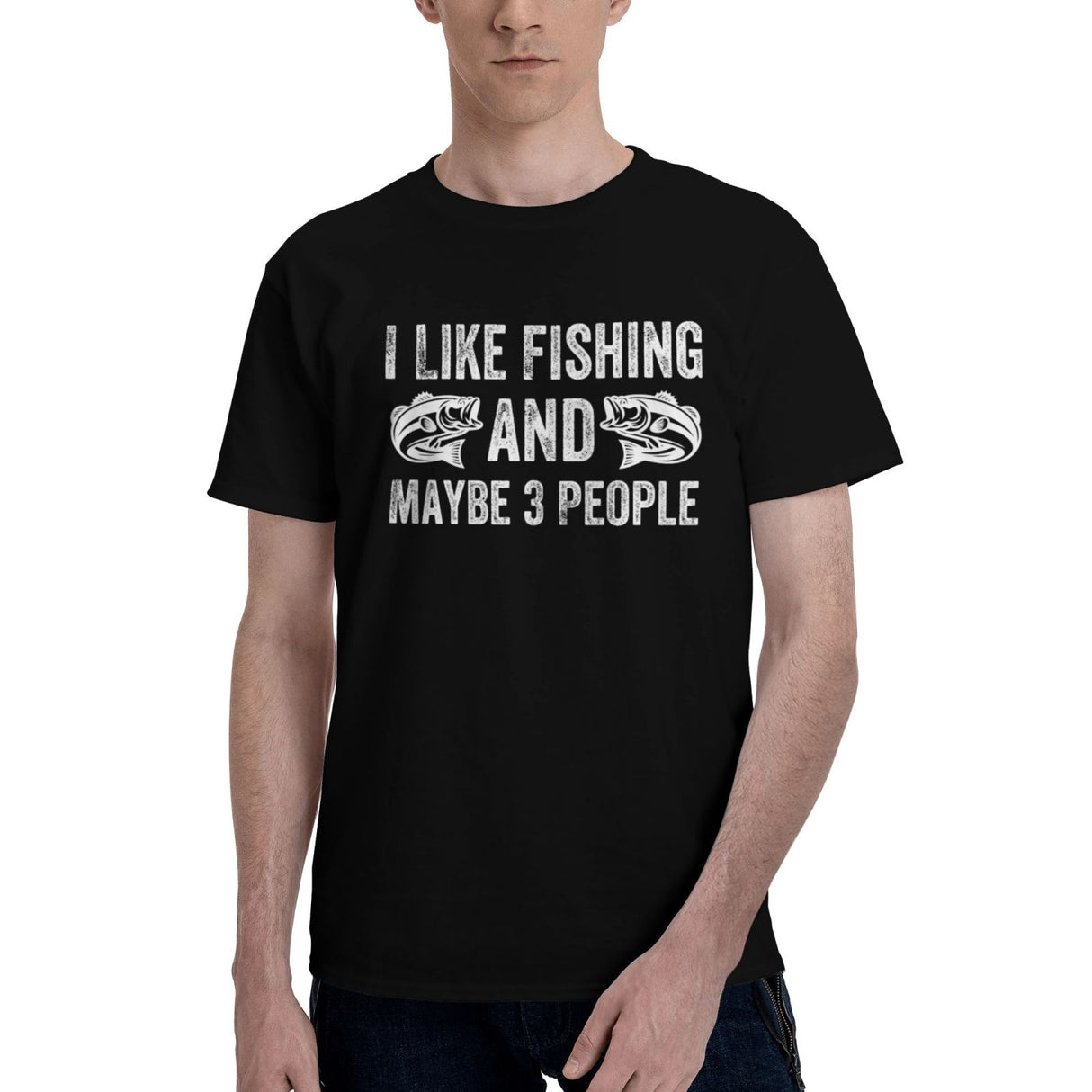 I Like Fishing and Maybe 3 People T-Shirt