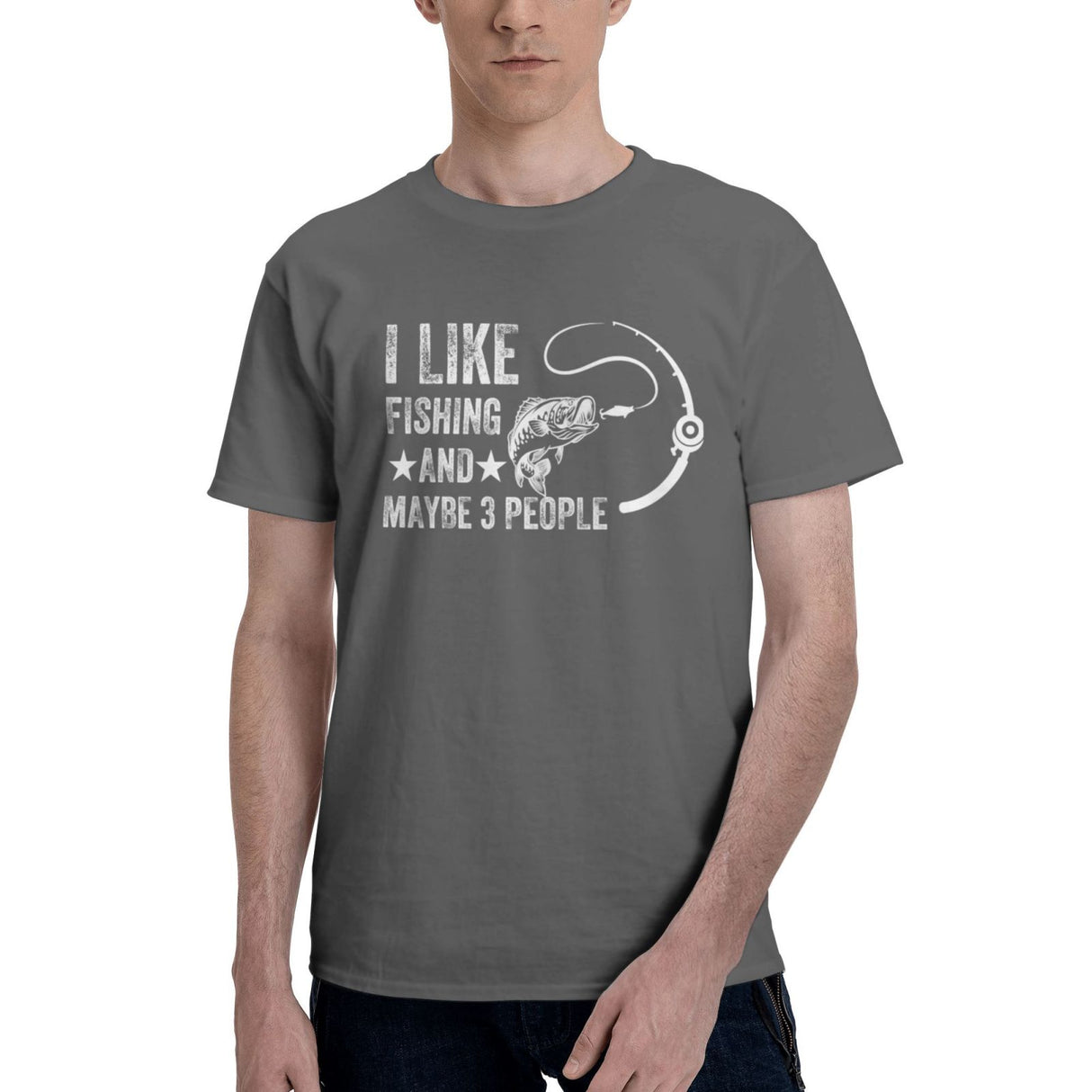 I Like Fishing and Maybe 3 People T-Shirt