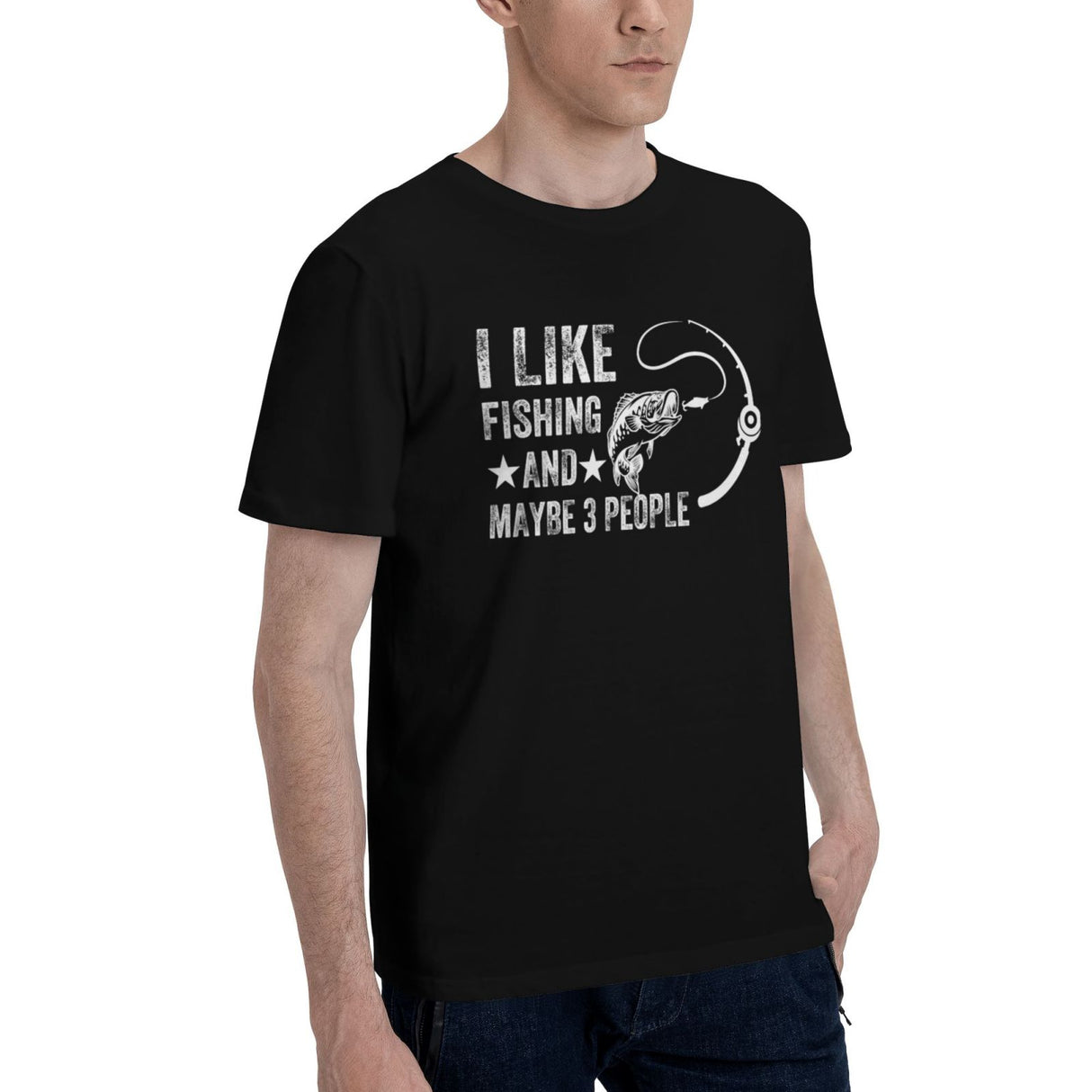 I Like Fishing and Maybe 3 People T-Shirt