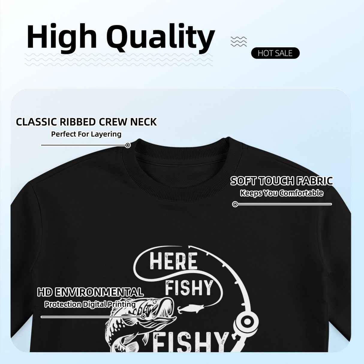 Here Fishy Fishy Fishy T-Shirt