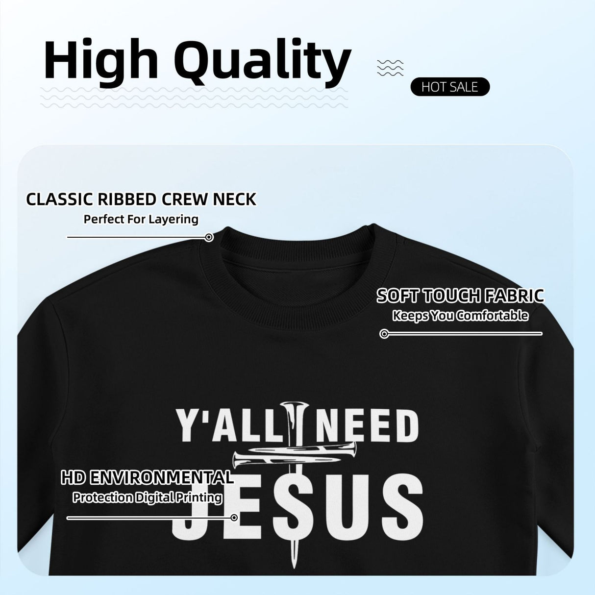 Y'all Need Jesus T-Shirt