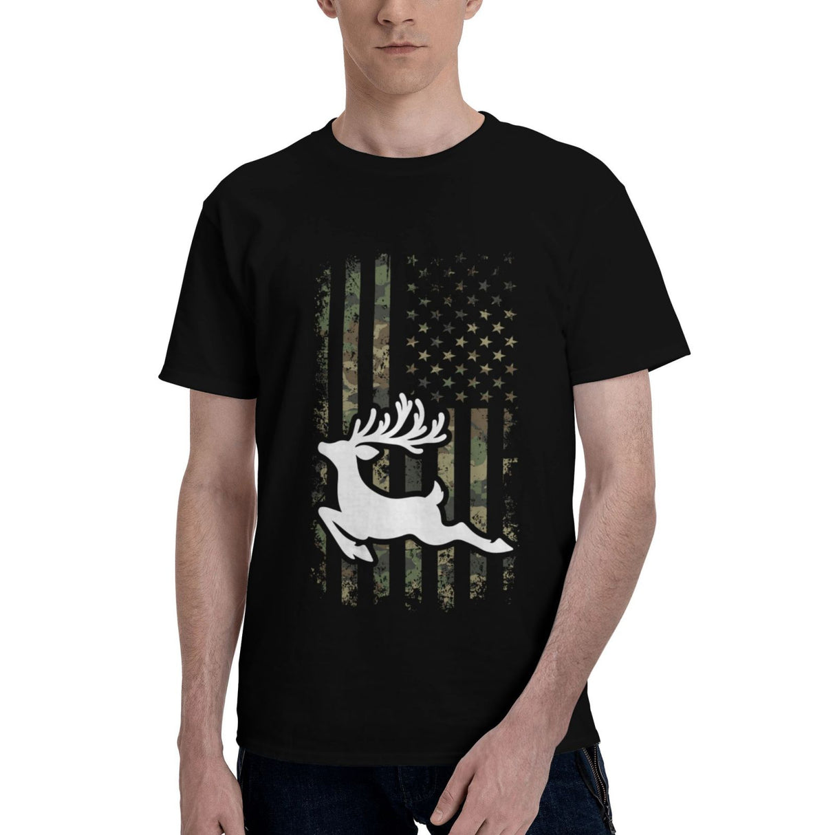 Hunting America Camouflage USA T-Shirt