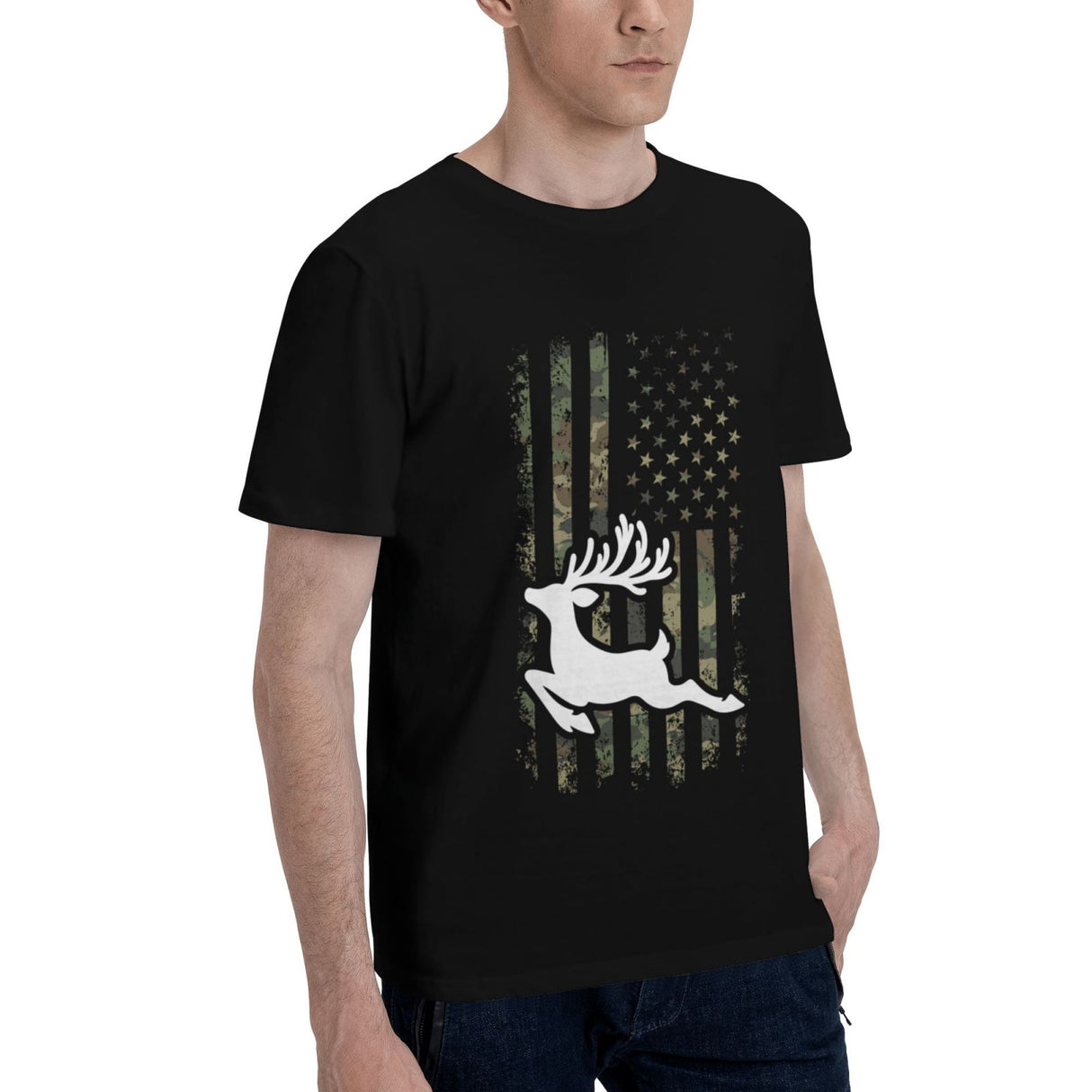 Hunting America Camouflage USA T-Shirt