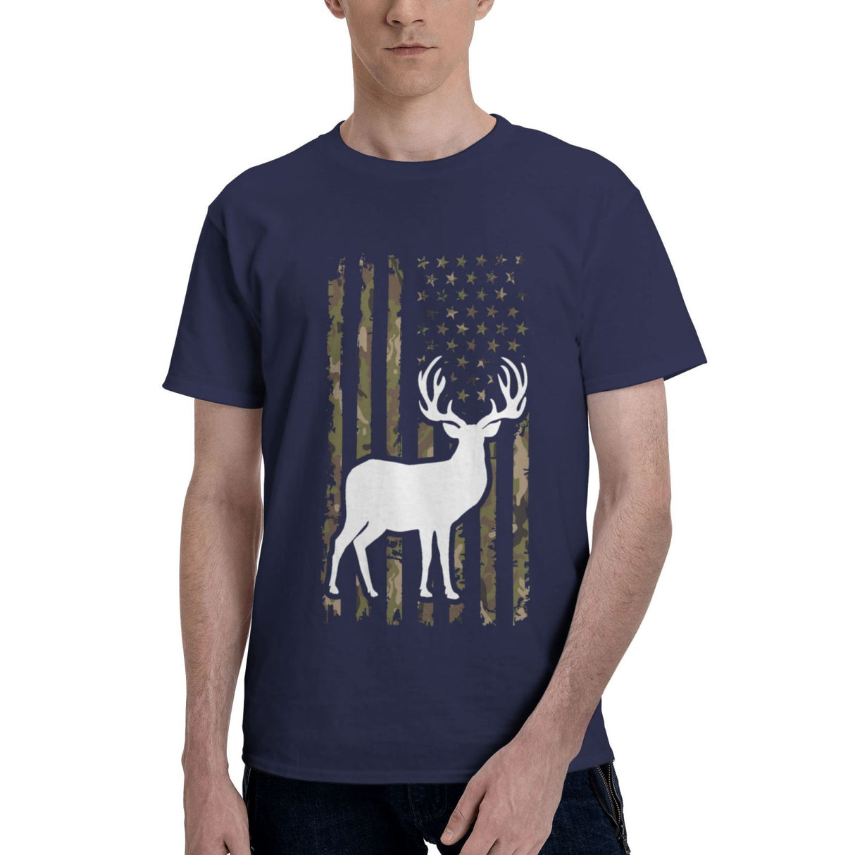 Hunting America Camouflage USA T-Shirt