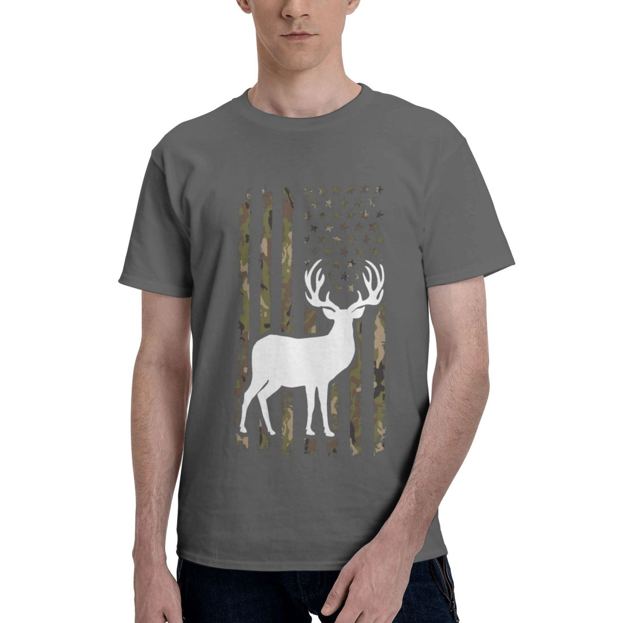 Hunting America Camouflage USA T-Shirt