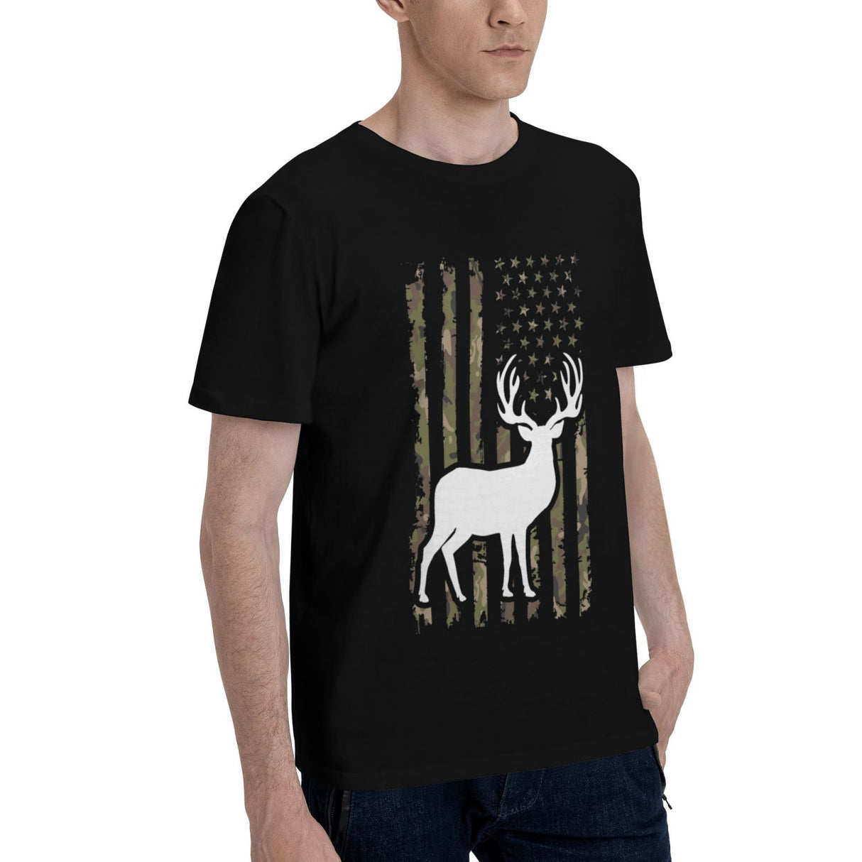 Hunting America Camouflage USA T-Shirt