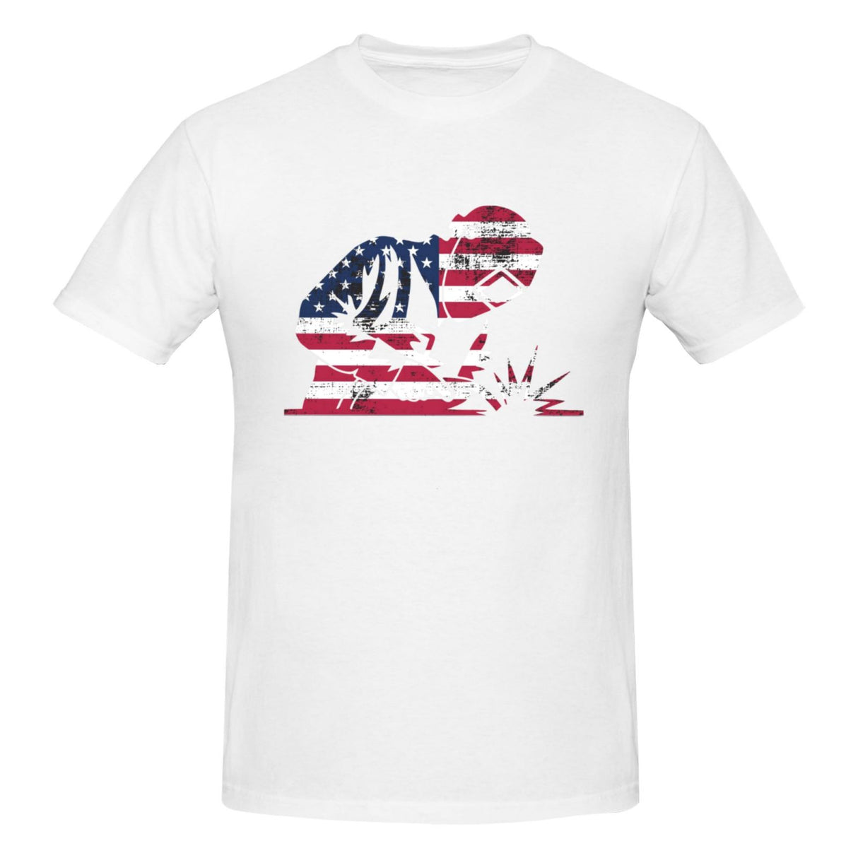 Welder America Flag USA Welder Gift T-Shirt