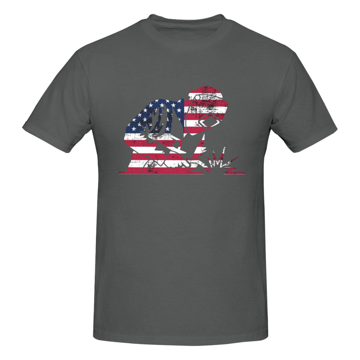 Welder America Flag USA Welder Gift T-Shirt