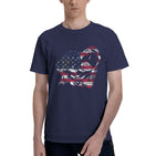 Welder America Flag USA Welder Gift T-Shirt