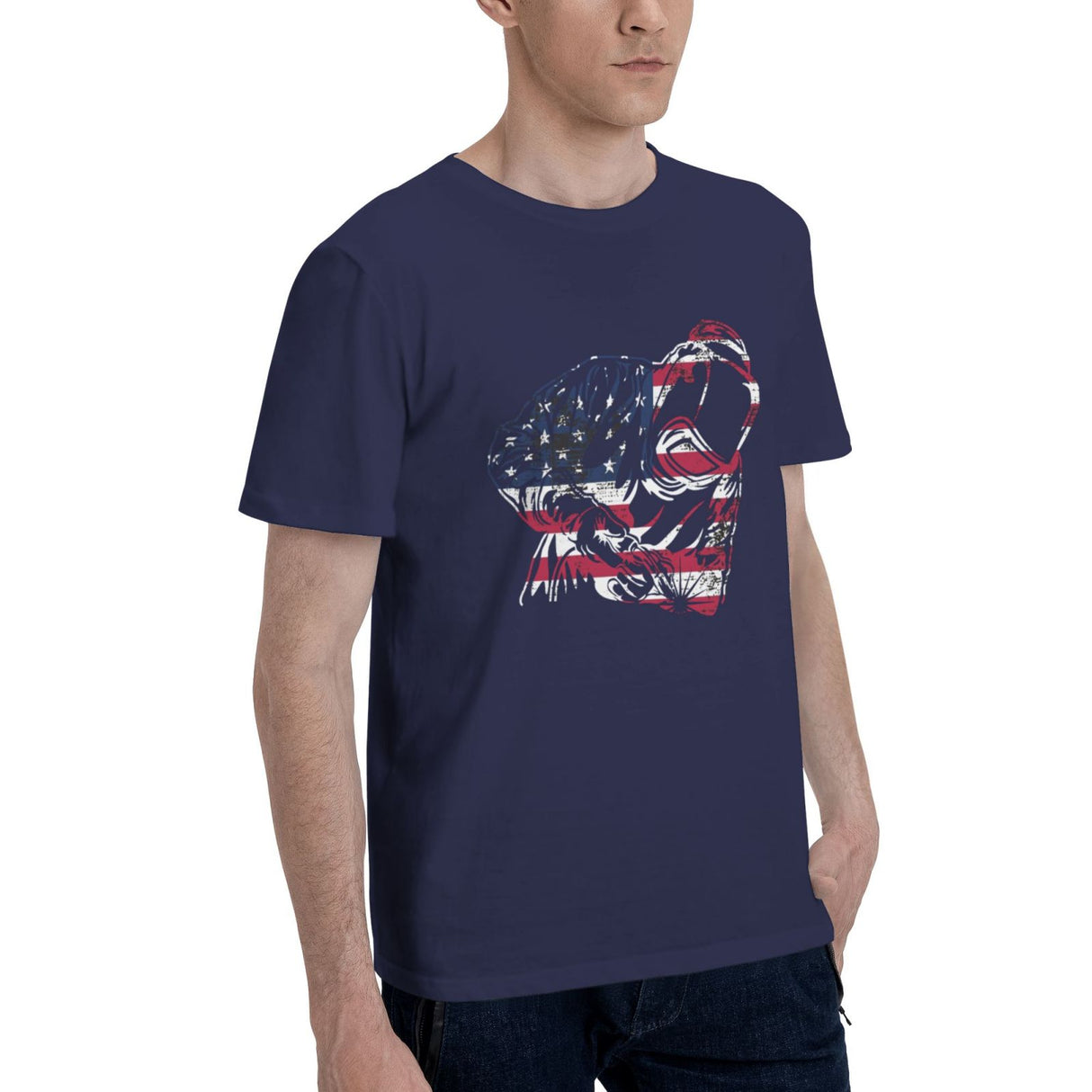 Welder America Flag USA Welder Gift T-Shirt