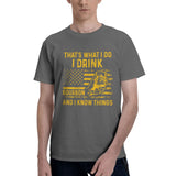 That's What I Do I Drink Bourbon And I Know Things T-Shirt