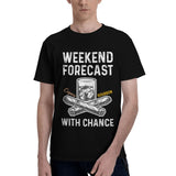 Weekend Forecast Cigars with Chance Bourbon T-Shirt