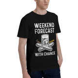 Weekend Forecast Cigars with Chance Bourbon T-Shirt