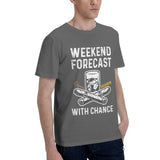 Weekend Forecast Cigars with Chance Bourbon T-Shirt