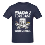 Weekend Forecast Cigars with Chance Bourbon T-Shirt