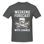 Weekend Forecast Cigars with Chance Bourbon T-Shirt