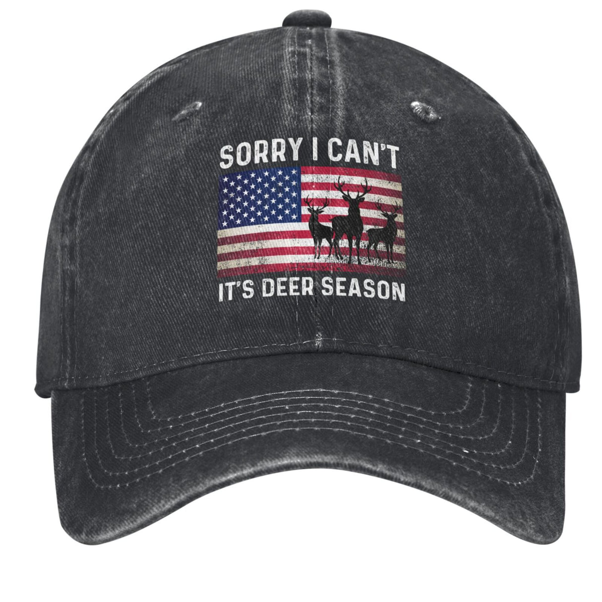 Sorry I Can't It's Deer Season Hat