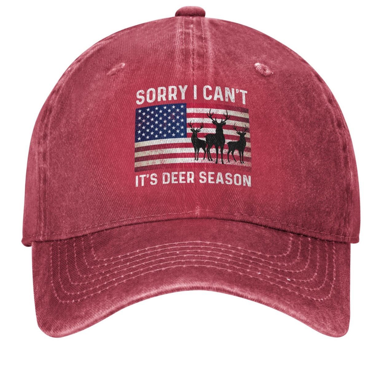 Sorry I Can't It's Deer Season Hat