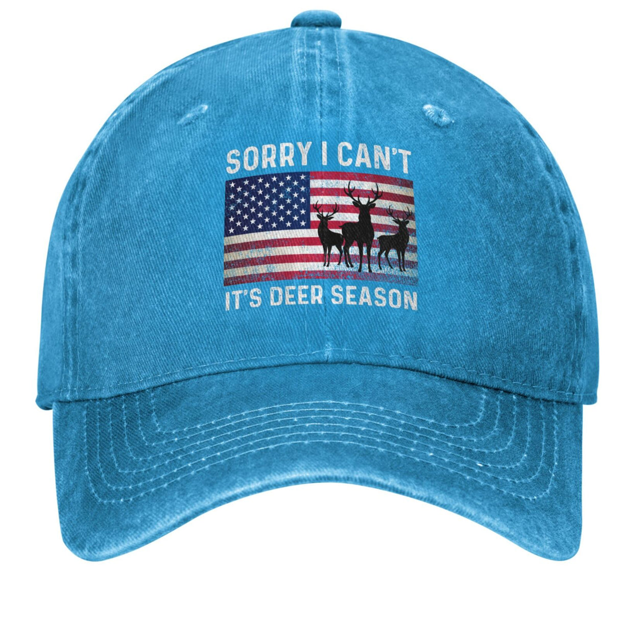 Sorry I Can't It's Deer Season Hat