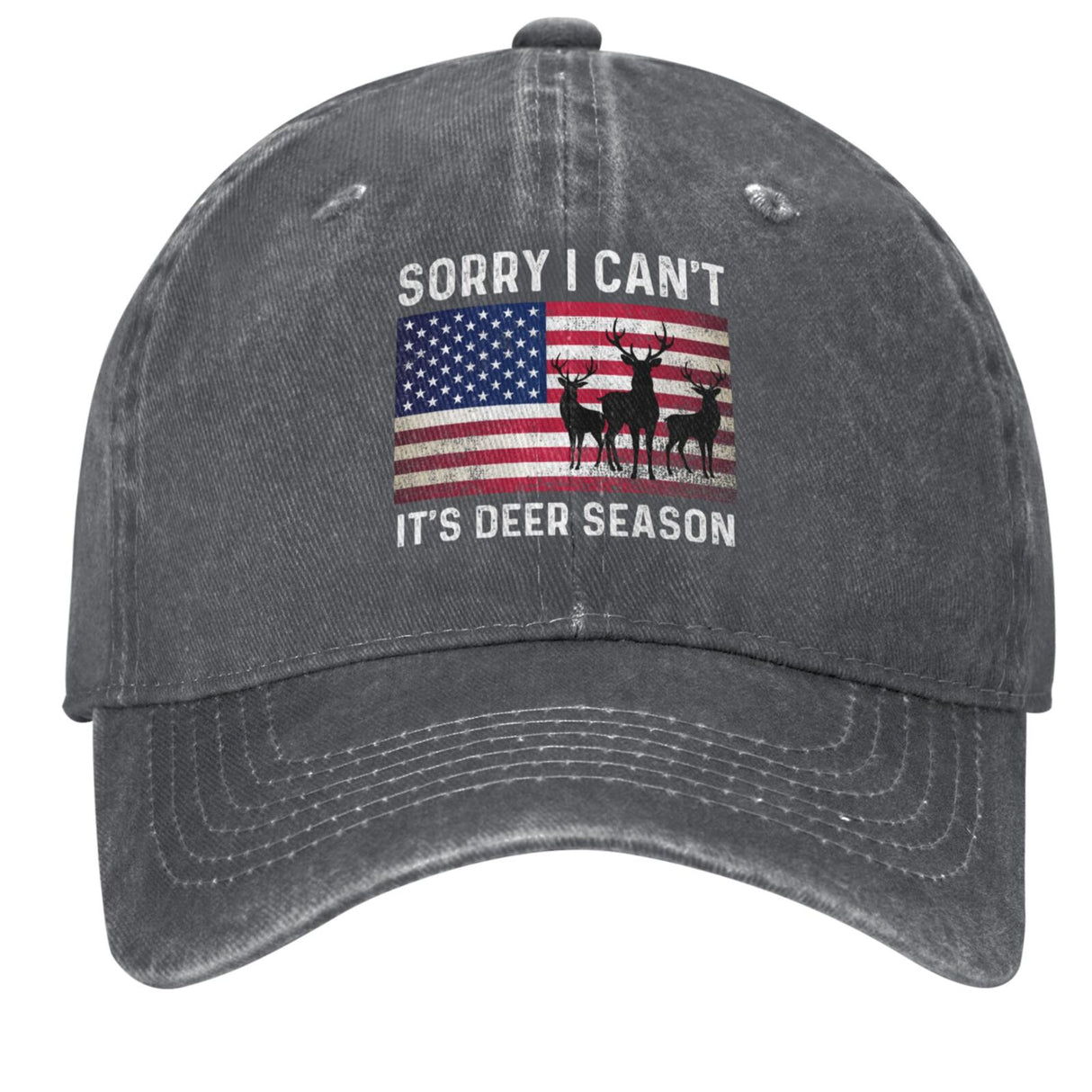 Sorry I Can't It's Deer Season Hat