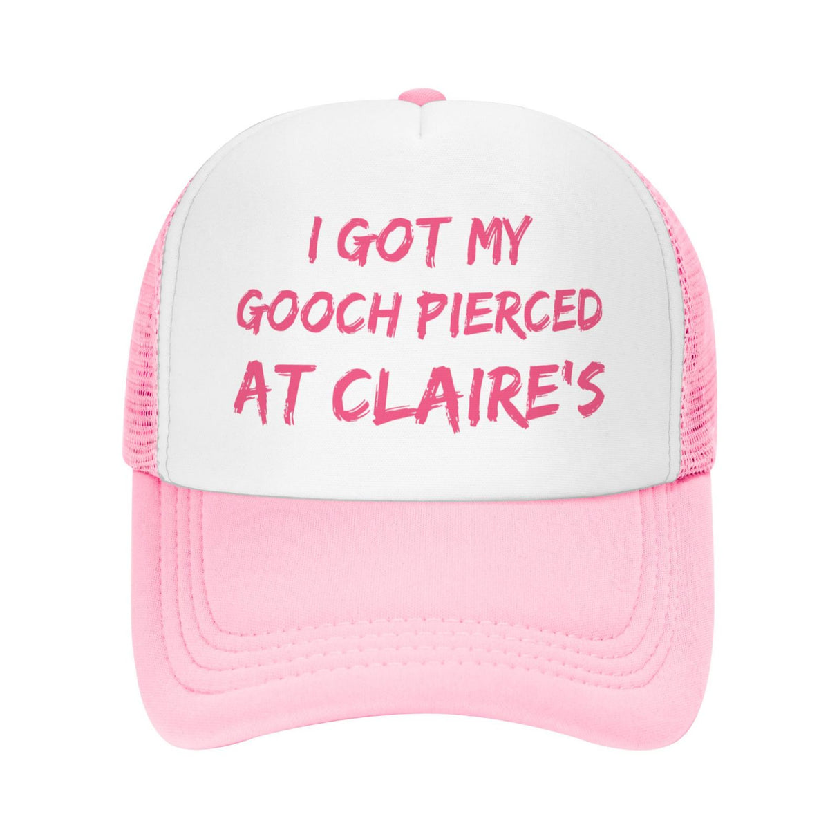 I Got My Gooch Pierced at Claire's Hat