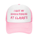 I Got My Gooch Pierced at Claire's Hat