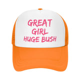 Great Girl Huge Bush Hat