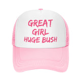 Great Girl Huge Bush Hat