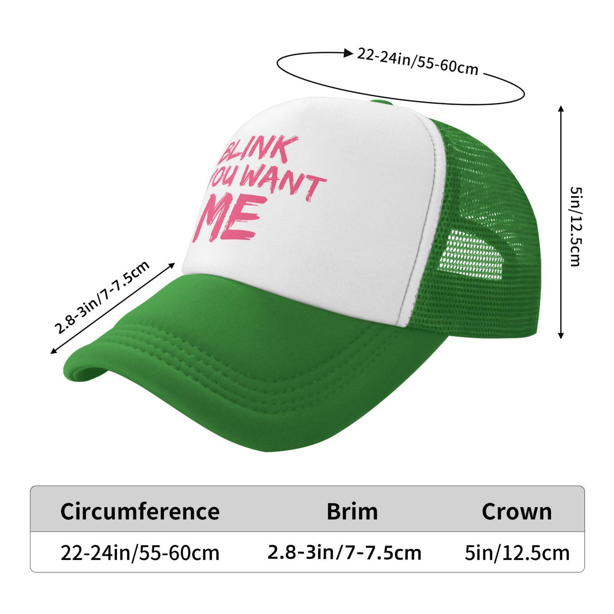 Blink If You Want Me Hat