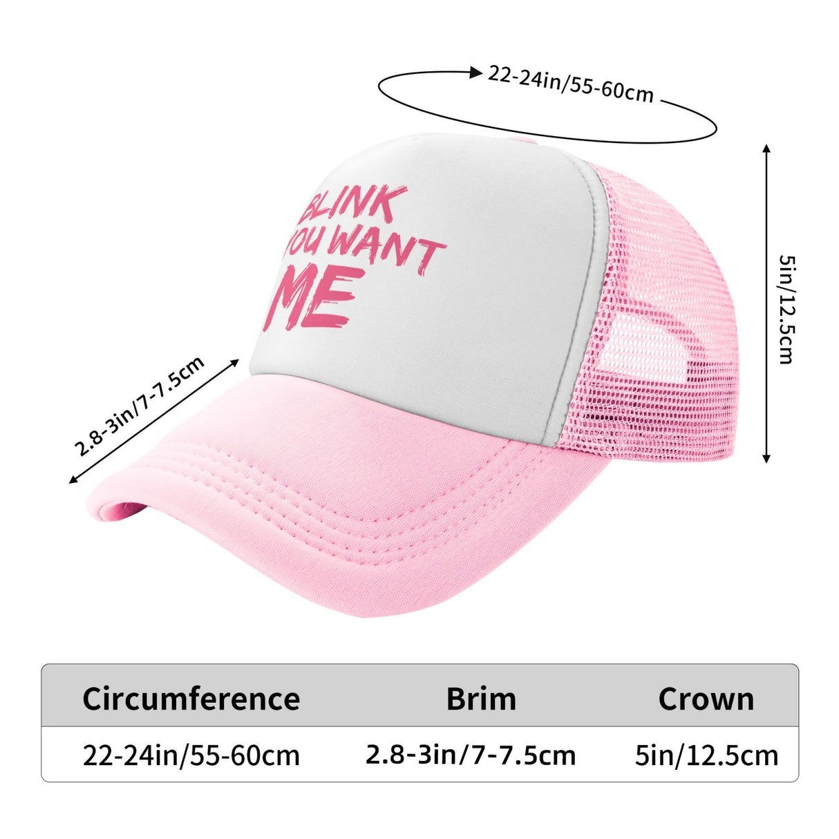 Blink If You Want Me Hat