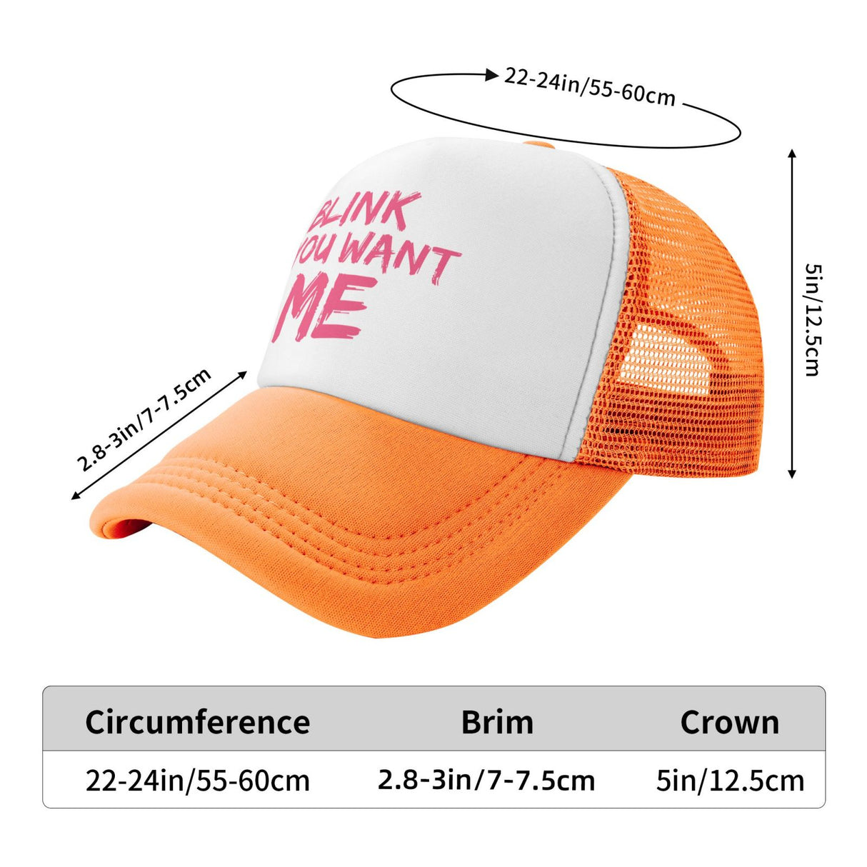 Blink If You Want Me Hat